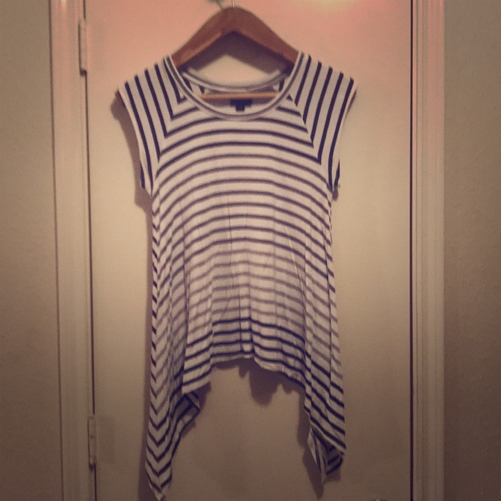 Small flowy tee. Worn once.